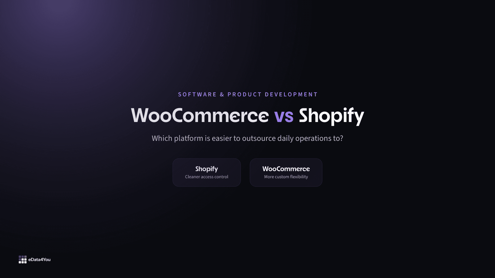 WooCommerce vs Shopify in 2026: Which Platform Is Easier to Outsource Operations For?