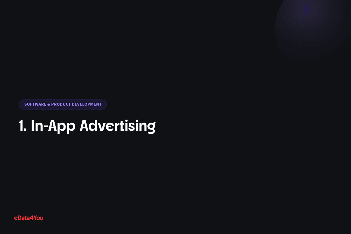 1. In-App Advertising
