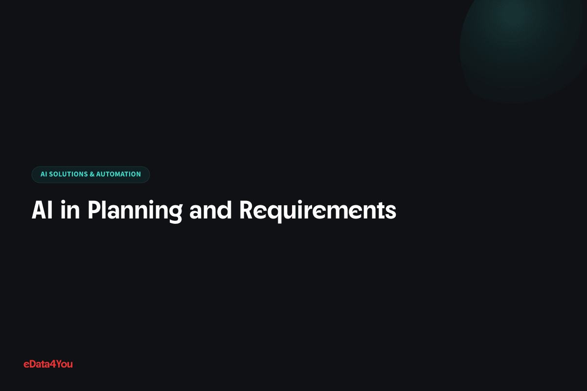 AI in Planning and Requirements
