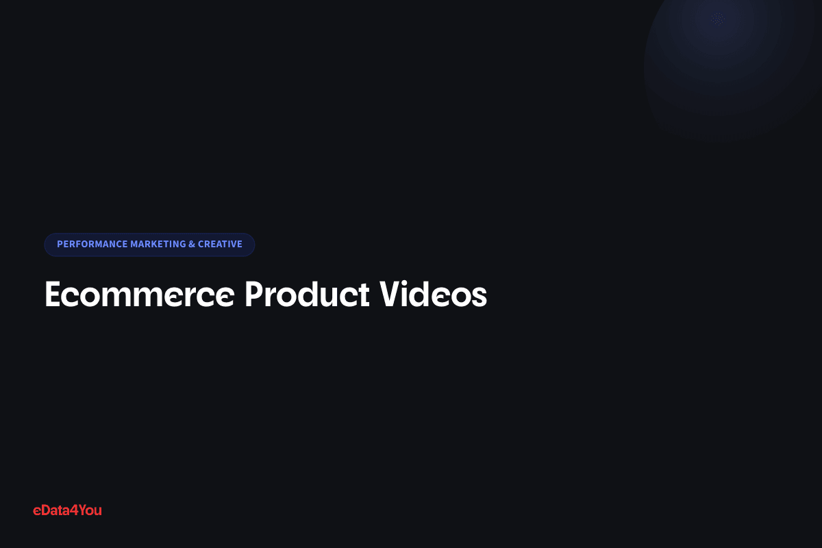 Ecommerce Product Videos
