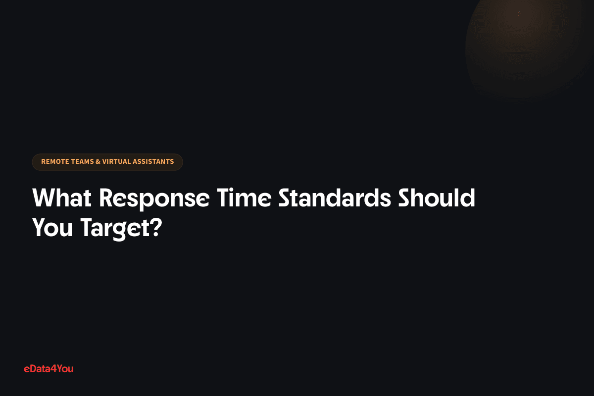 What Response Time Standards Should You Target?