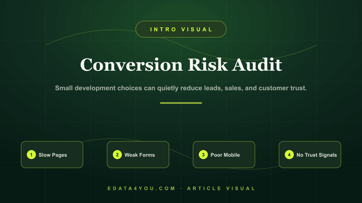 Common Website Development Mistakes That Hurt Conversions