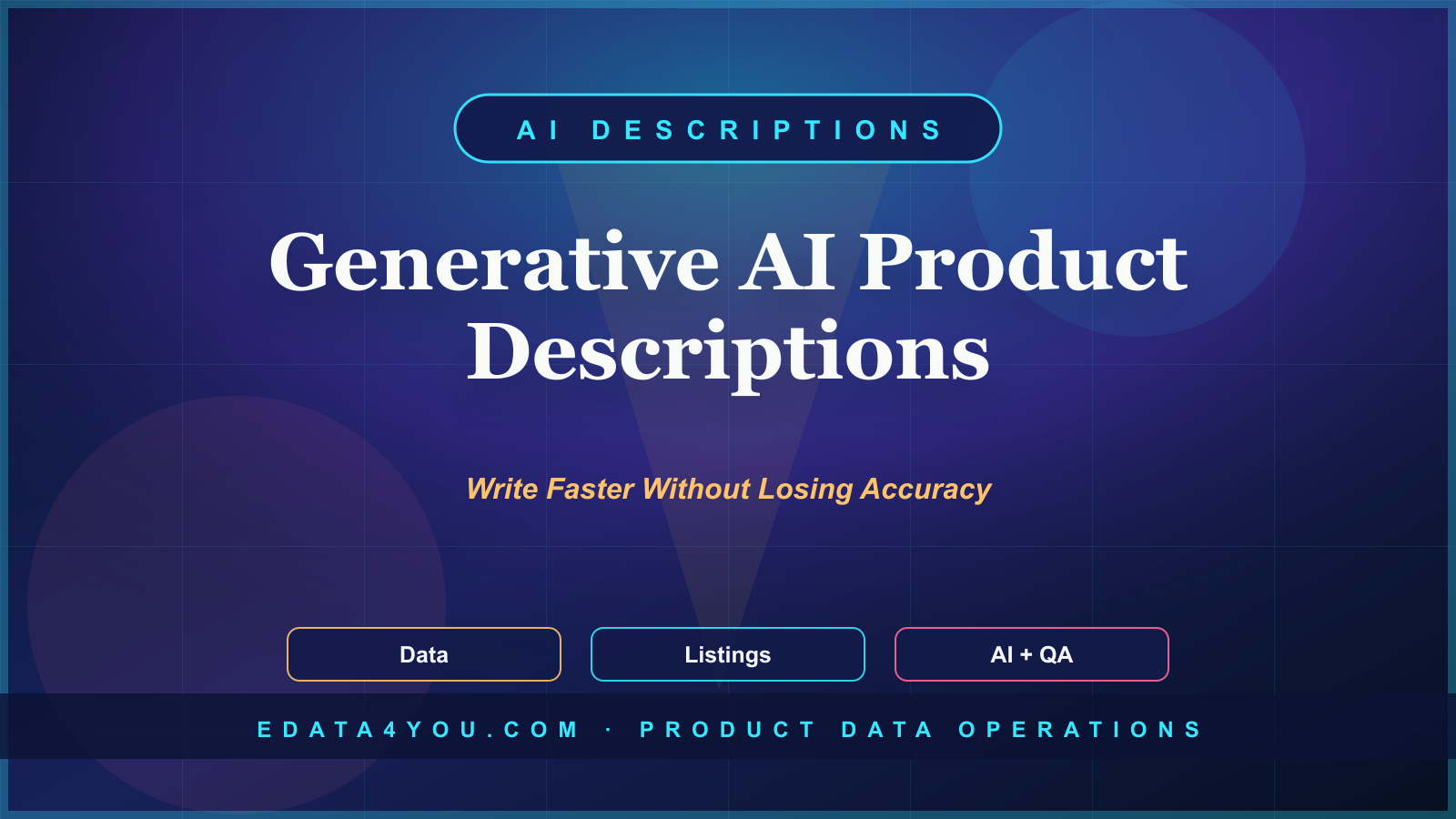 Generative AI for Product Descriptions: Benefits, Risks, and Best Practices