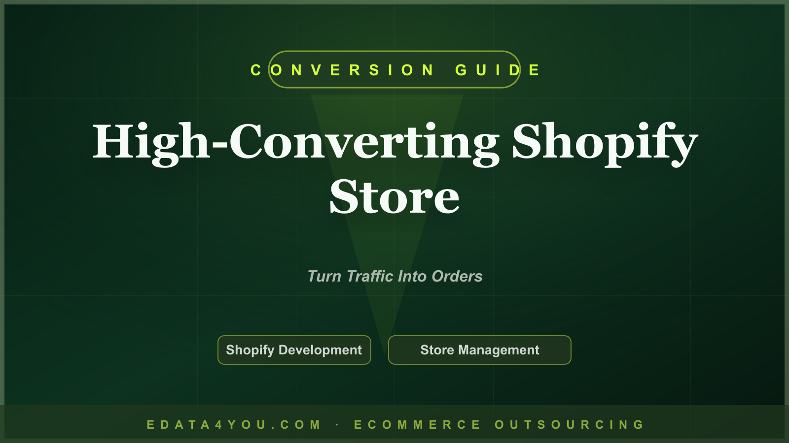 How to Build a High-Converting Shopify Store in 2026