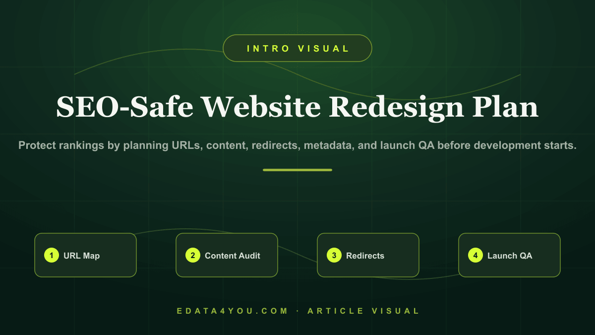 How to Plan a Website Redesign Without Losing SEO Rankings