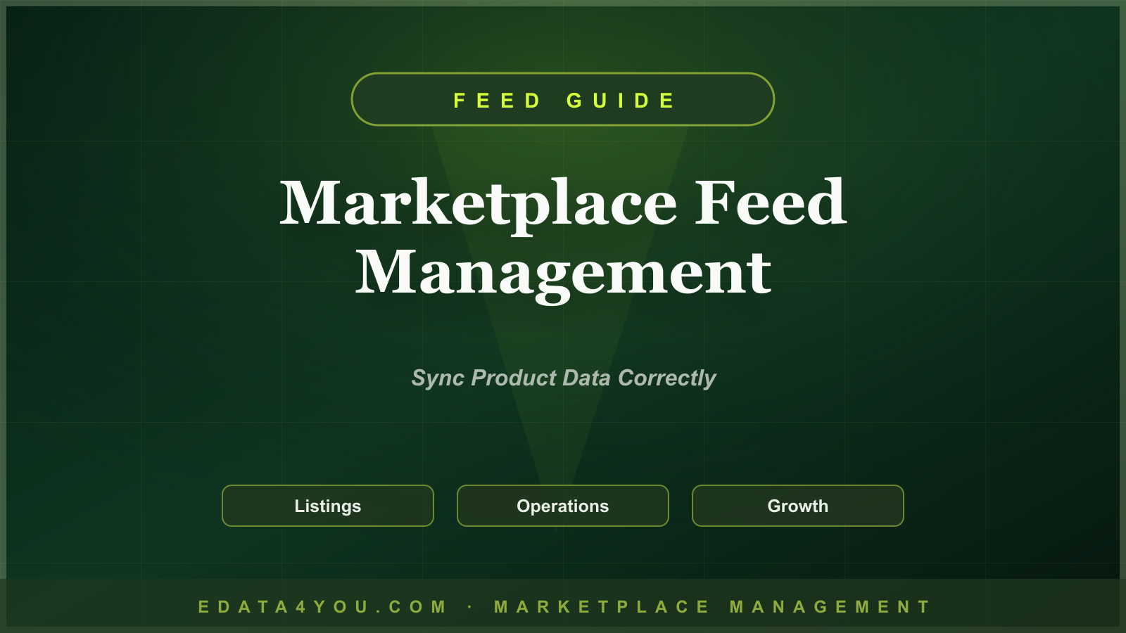 Marketplace Feed Management Guide: Syncing Product Data Across Sales Channels