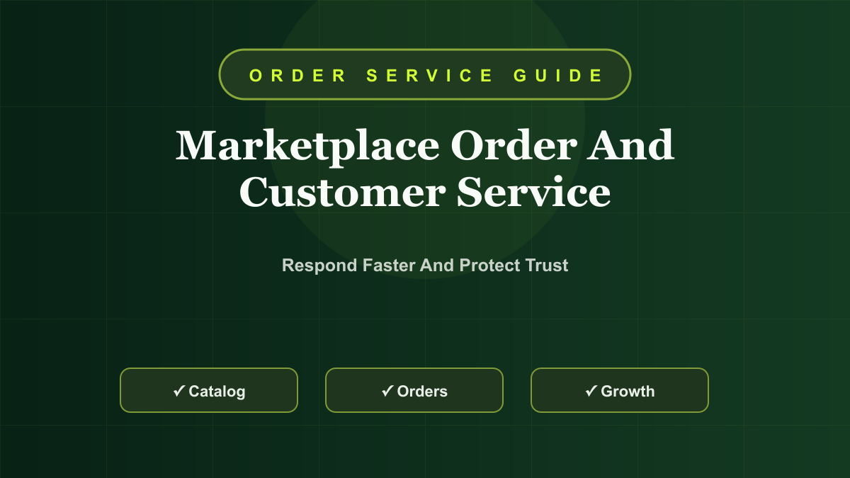 Marketplace Order and Customer Service Management Guide for Ecommerce Teams
