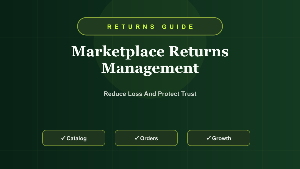 Marketplace Returns Management Guide: Policies, Refunds, Disputes, and Customer Trust