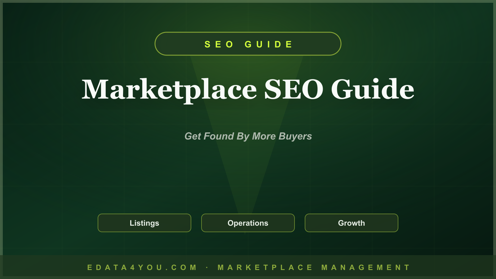 Marketplace SEO Guide: How to Optimize Listings Across Major Platforms