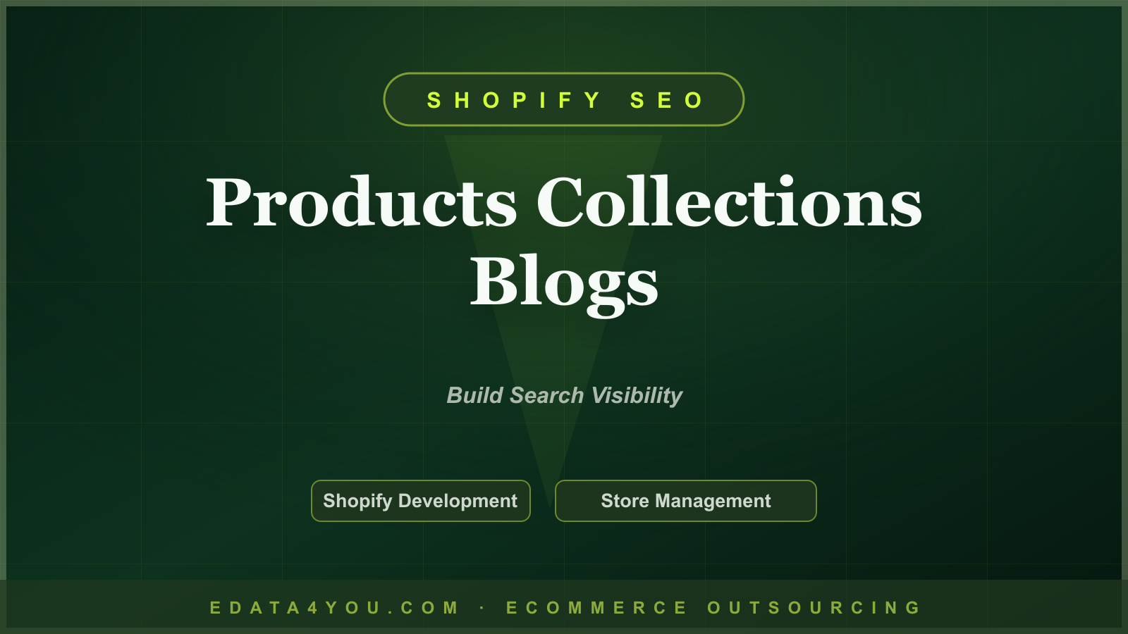 Shopify SEO Guide: How to Optimize Products, Collections, and Blog Pages