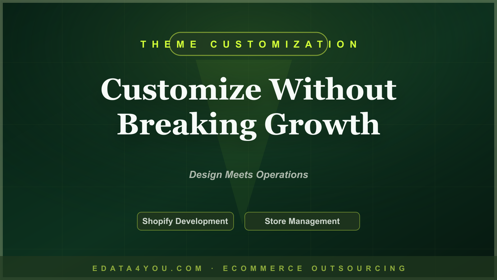 Shopify Theme Customization Guide for Growing Ecommerce Brands