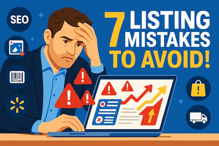 Top 7 Walmart Listing Mistakes Killing Your Sales (Fixed in Minutes!)