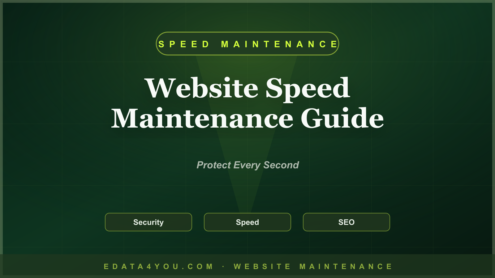 Website Speed Maintenance Guide: Keep Pages Fast After Launch